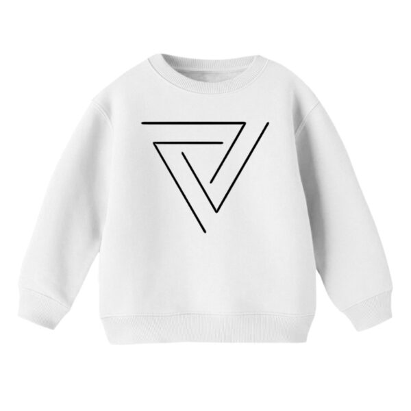 سویشرت بچگانه مدل Triangle کد 1