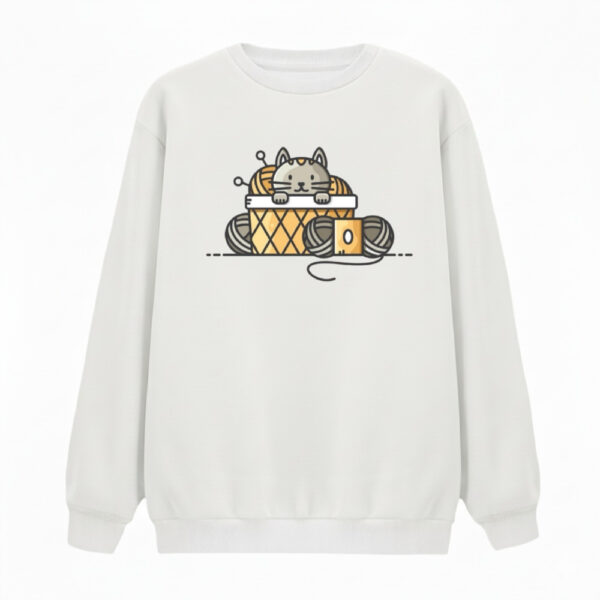 سویشرت زنانه مدل گربه کد v22