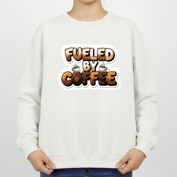 سویشرت زنانه مدل نوشته قهوه کد v3