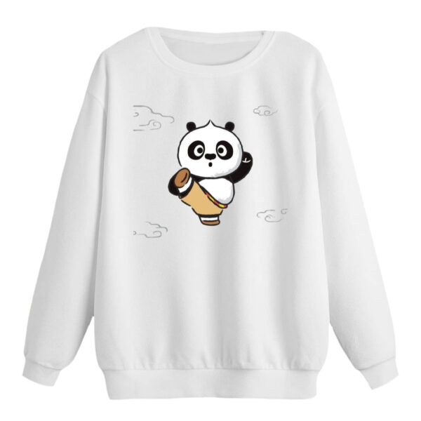 سویشرت زنانه مدل پاندای کونگ فو کار کد p1