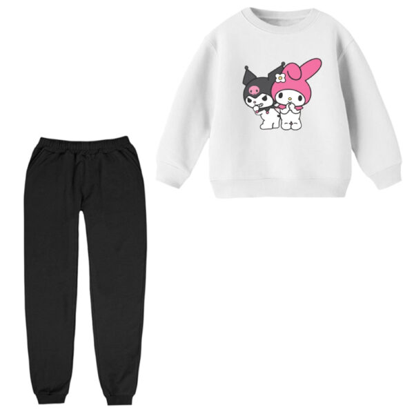 ست سویشرت و شلوار راحتی بچگانه مدل ملودی و کرومی