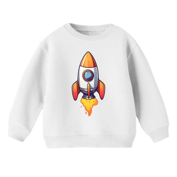 سویشرت بچگانه مدل موشک