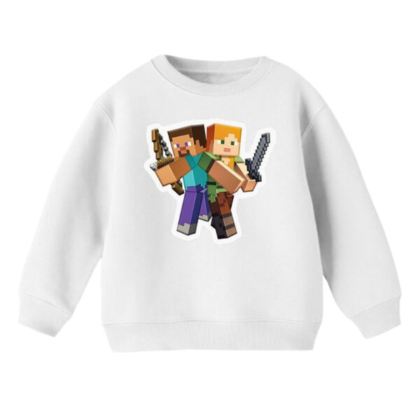 سویشرت بچگانه مدل ماینکرفت کد 12