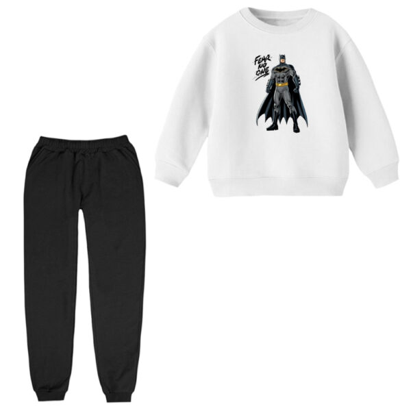 ست سویشرت و شلوار راحتی بچگانه مدل بتمن کد ۳۲