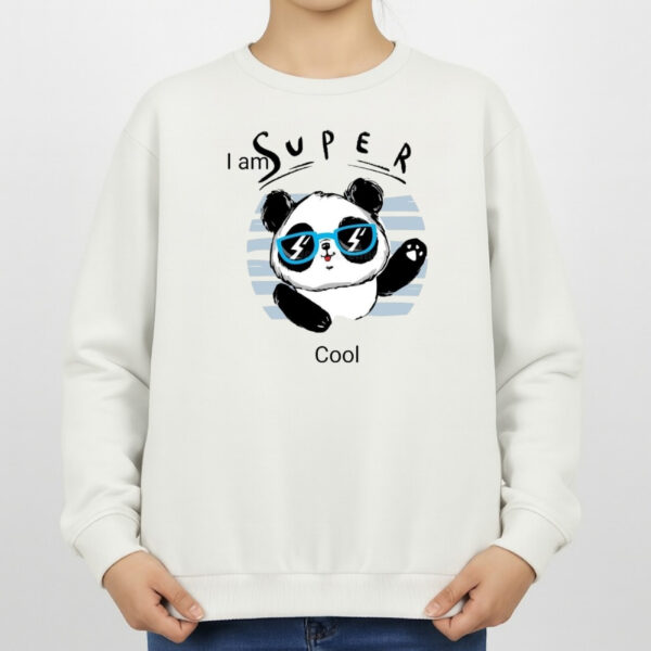 سویشرت زنانه مدل پاندا و عینک کد v9