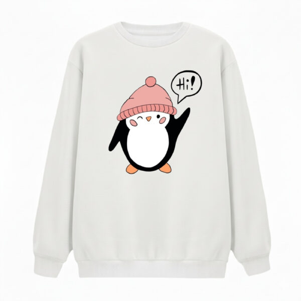 سویشرت زنانه مدل پنگوئن زمستونی کد v2