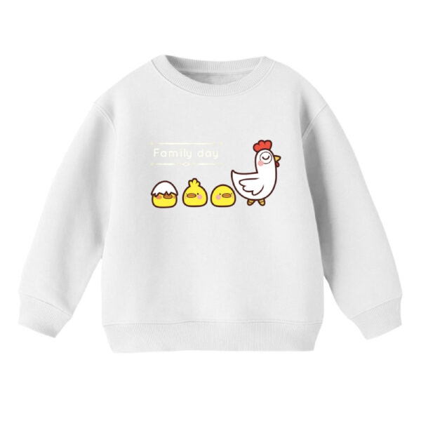 سویشرت بچگانه مدل مرغ و جوجه ها