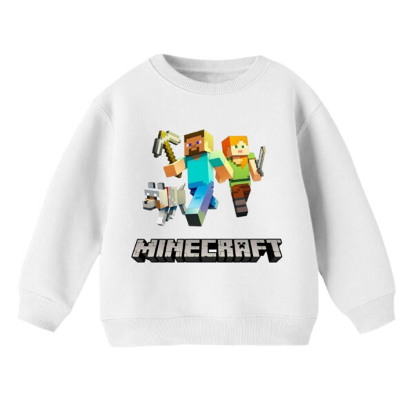 سویشرت بچگانه مدل ماینکرفت کد 4
