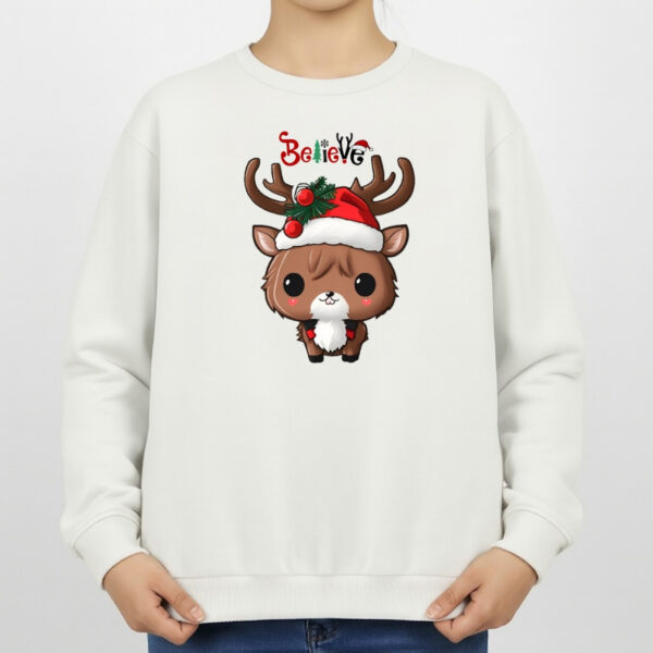 سویشرت زنانه مدل گوزن کریسمس کد v2