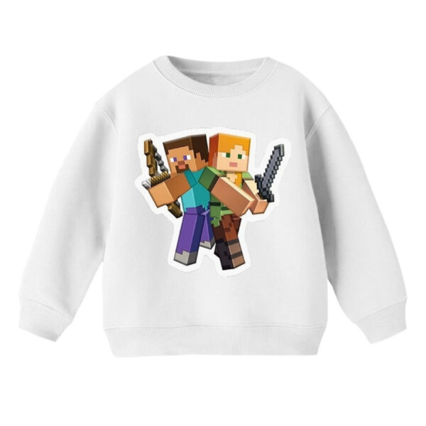 سویشرت بچگانه مدل ماینکرفت کد 12