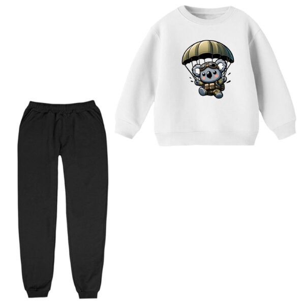 ست سویشرت و شلوار راحتی بچگانه مدل کوالا چتر