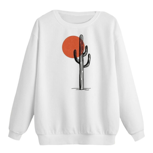 سویشرت زنانه مدل کاکتوس مینیمال کد p1