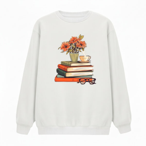 سویشرت زنانه مدل کتاب کد v2