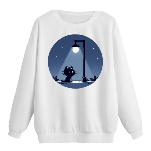 سویشرت زنانه مدل گربه در شب کد p1