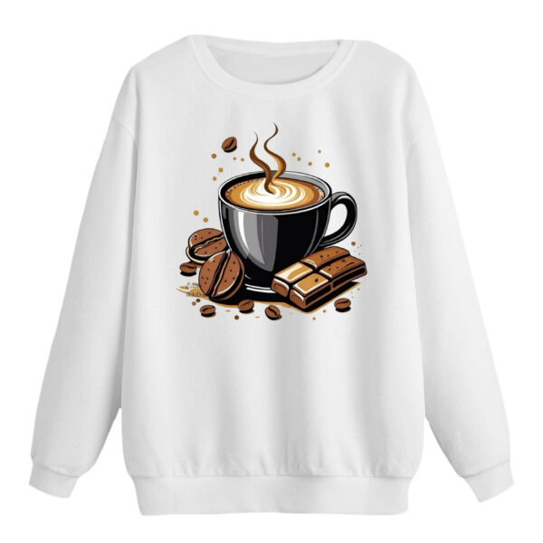 سویشرت زنانه مدل قهوه و شکلات کد p1