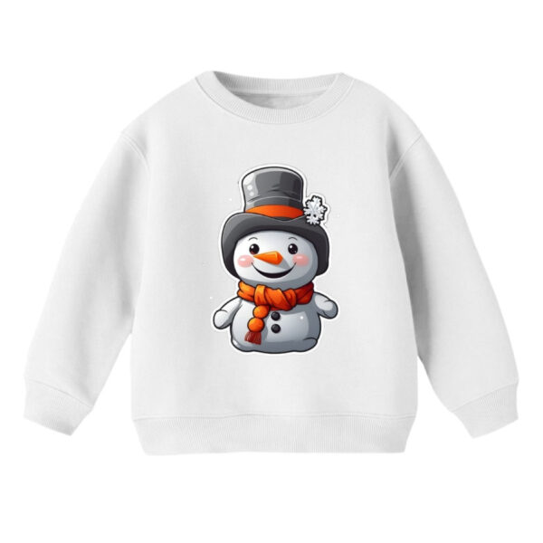 سویشرت بچگانه مدل آدم برفی