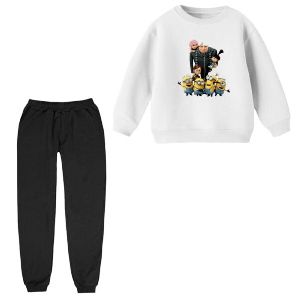 ست سویشرت و شلوار راحتی بچگانه مدل مینیون کد ۵