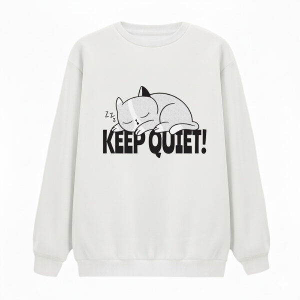 سویشرت زنانه مدل گربه ساکت کد v9