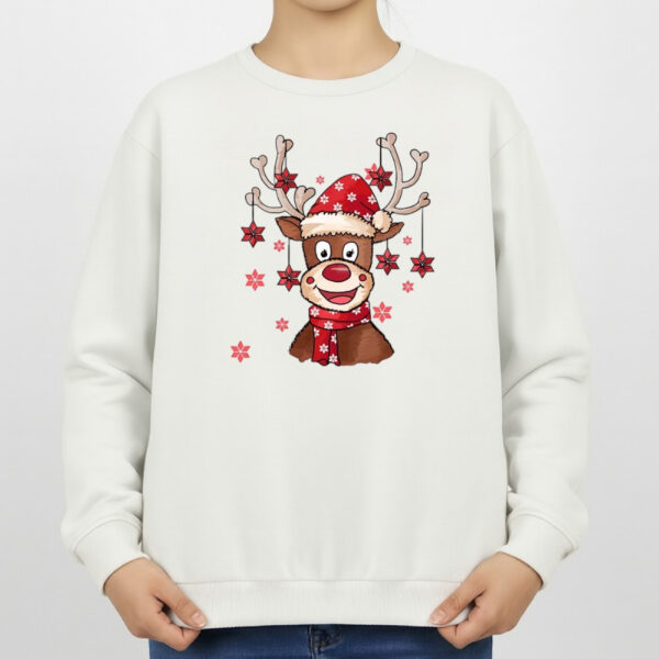 سویشرت زنانه مدل گوزن کریسمس کد v6