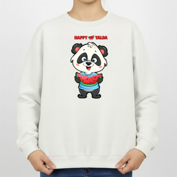 سویشرت زنانه مدل پاندا هندوانه یلدایی کد v7