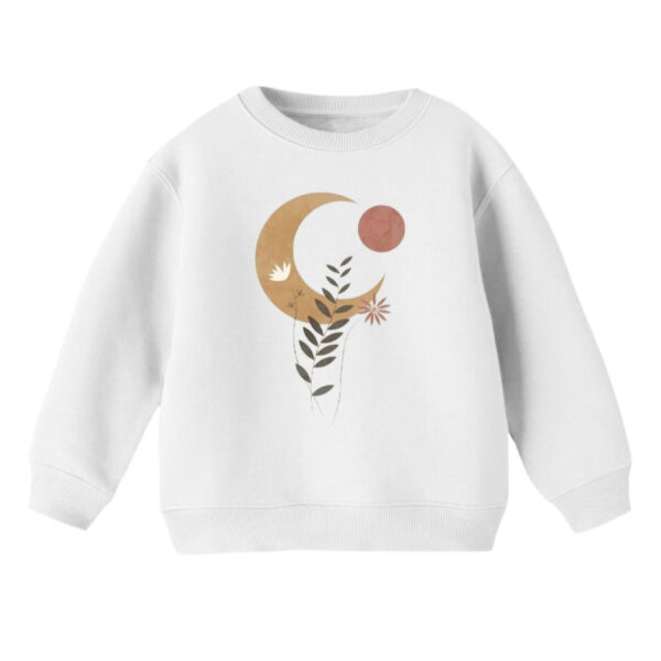 سویشرت بچگانه مدل ماه مینیمال