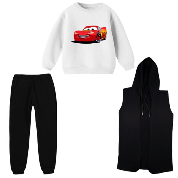 ست 3 تکه لباس راحتی بچگانه مدل مک کوئین