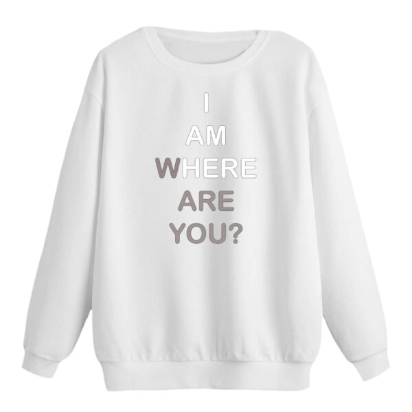 سویشرت زنانه مدل نوشته کد p9