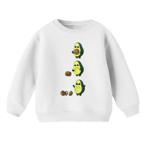 سویشرت بچگانه مدل آووکادو باردار