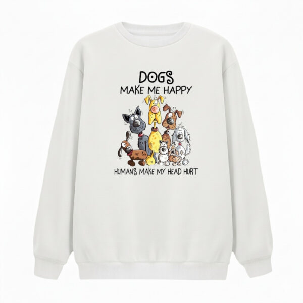 سویشرت زنانه مدل سگ ها کد v11