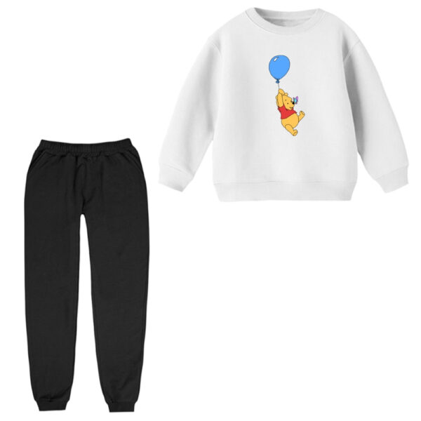 ست سویشرت و شلوار راحتی بچگانه مدل پو کد ۲