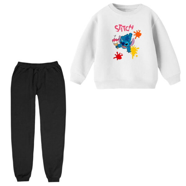 ست سویشرت و شلوار راحتی بچگانه مدل استیچ