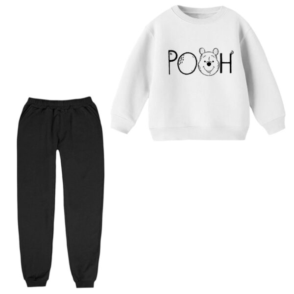 ست سویشرت و شلوار راحتی بچگانه مدل پو کد ۱