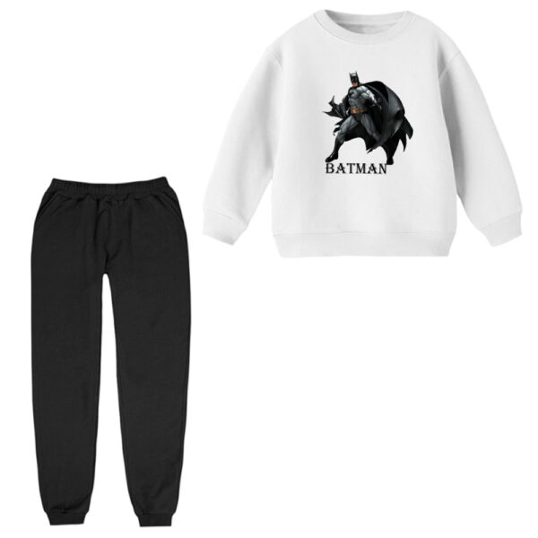 ست سویشرت و شلوار راحتی بچگانه مدل بتمن کد ۲۲