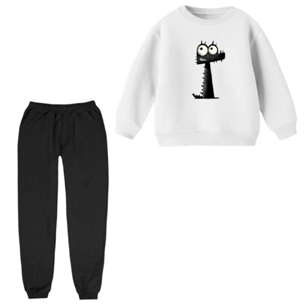 ست سویشرت و شلوار راحتی بچگانه مدل دایناسور