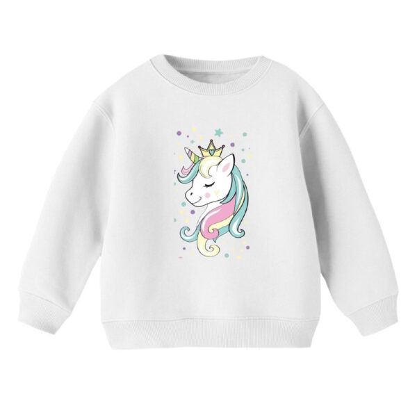 سویشرت بچگانه مدل یونیکورن کد 24