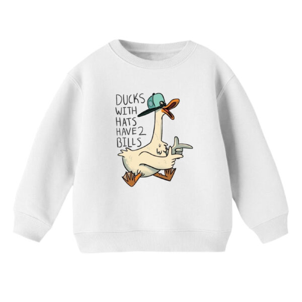 سویشرت بچگانه مدل اردک کلاهدار
