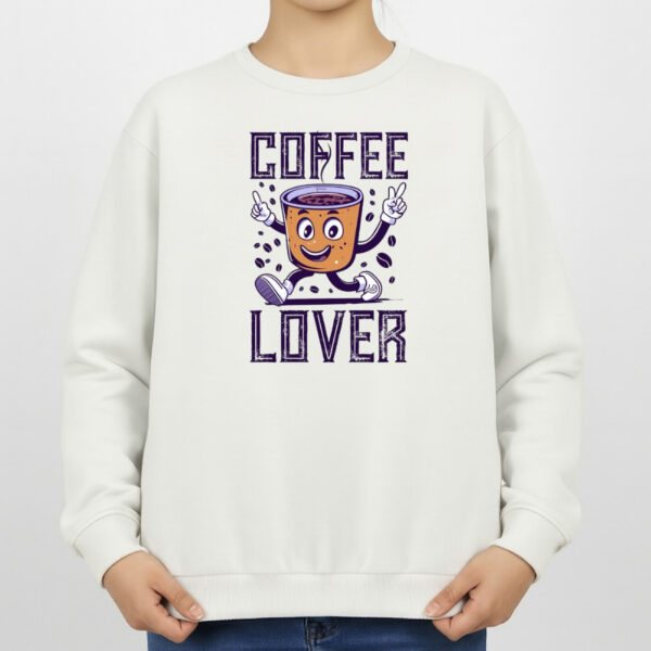 سویشرت زنانه مدل نوشته قهوه کد v8