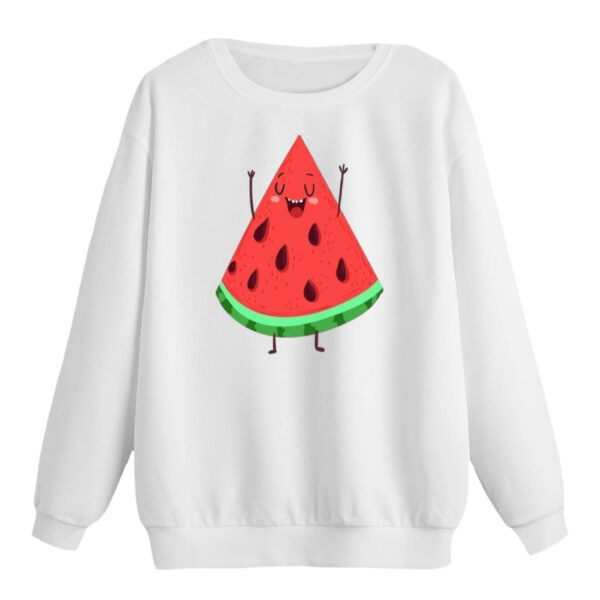 سویشرت زنانه مدل هندوانه یلدایی کد p16