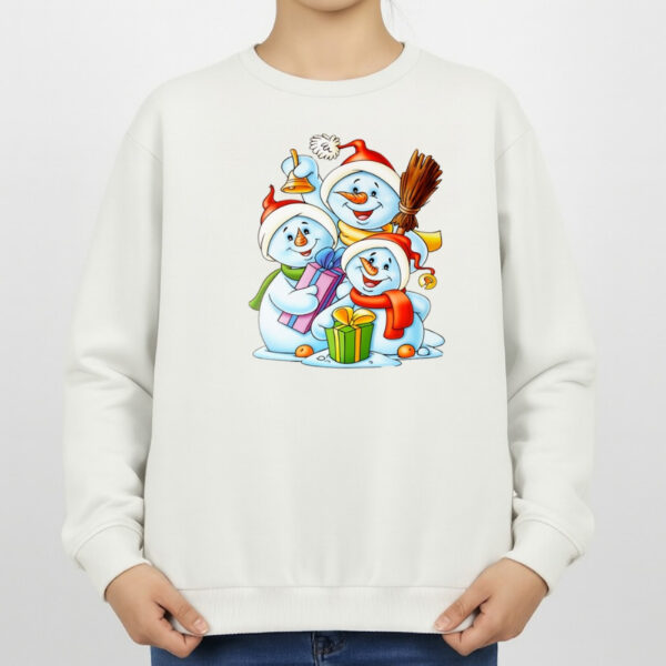 سویشرت زنانه مدل آدم برفی کریسمس کد v2