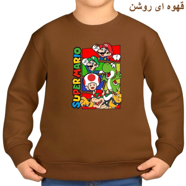 سویشرت بچگانه مدل ماریو کد v9