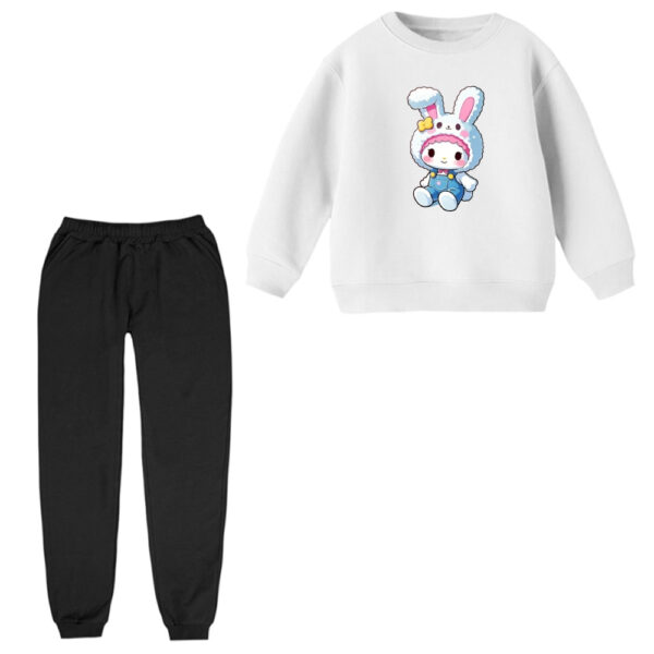 ست سویشرت و شلوار راحتی بچگانه مدل خرگوش بامزه