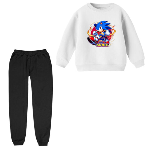 ست سویشرت و شلوار راحتی بچگانه مدل سونیک کد 2