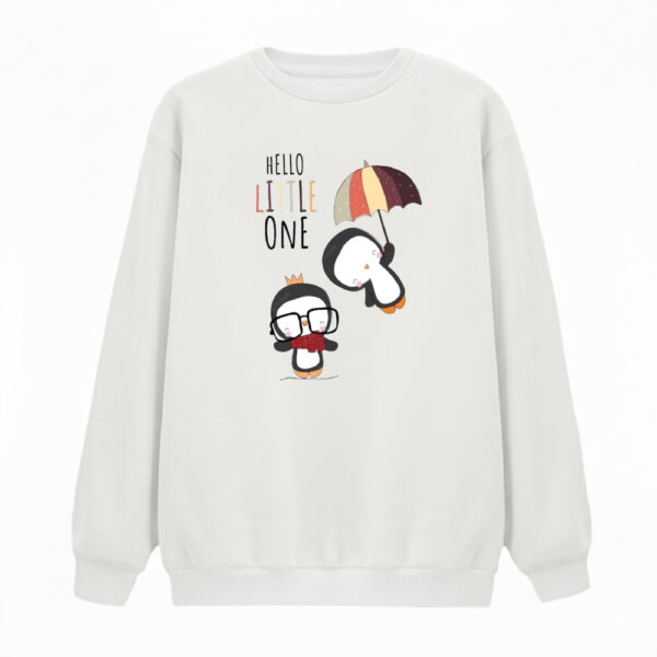 سویشرت زنانه مدل پنگوئن های چتر کد v8