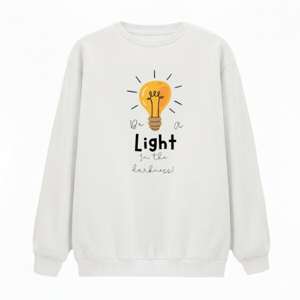 سویشرت زنانه مدل لامپ نور کد v1