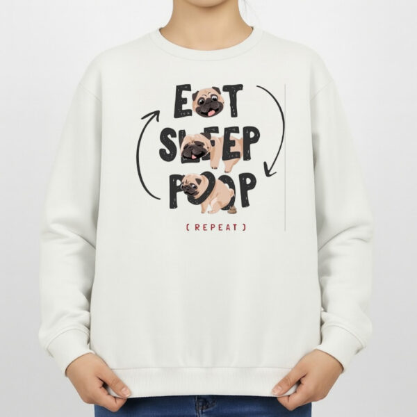 سویشرت زنانه مدل سگ کد v16