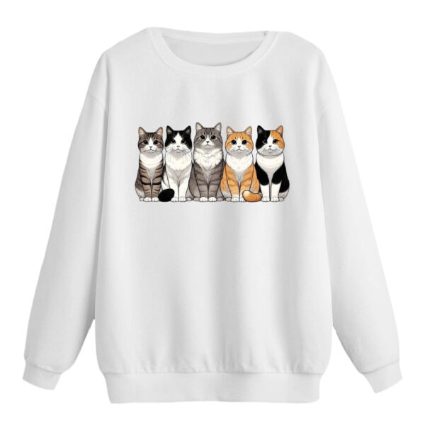 سویشرت زنانه مدل گربه کد p9