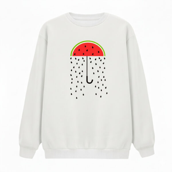 سویشرت زنانه مدل هندوانه چتر یلدایی کد v1