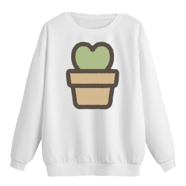 سویشرت زنانه مدل کاکتوس قلبی کد p1