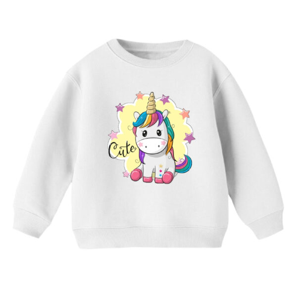 سویشرت بچگانه مدل یونیکورن کد 39