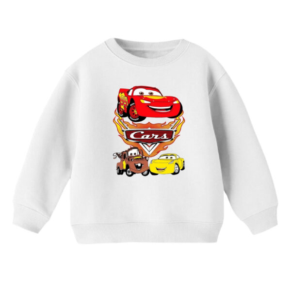 سویشرت بچگانه مدل ماشین ها کد v10